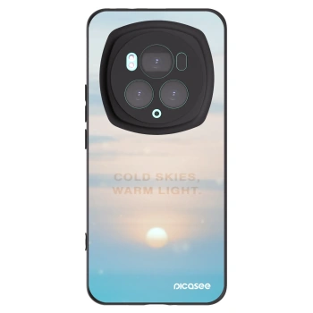 Picasee silikónový čierny obal pre Honor Magic6 Pro - COLD SKIES
