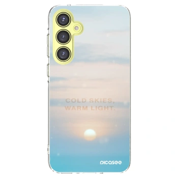 Picasee silikónový prehľadný obal pre Samsung Galaxy A35 5G A356B - COLD SKIES