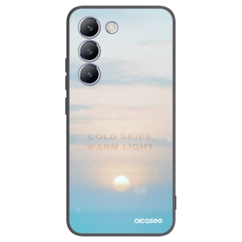 Picasee silikónový čierny obal pre Vivo V40 SE 5G - COLD SKIES