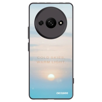 Picasee silikónový čierny obal pre Xiaomi Redmi A3 - COLD SKIES