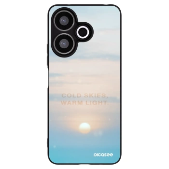 Picasee silikónový čierny obal pre Xiaomi Redmi 13 4G - COLD SKIES