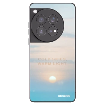 Picasee silikónový čierny obal pre OnePlus 12 5G - COLD SKIES