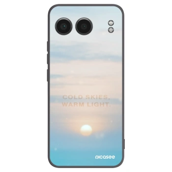 Picasee silikónový čierny obal pre OnePlus Nord 4 - COLD SKIES
