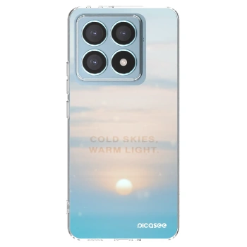 Picasee silikónový prehľadný obal pre Xiaomi 14T Pro - COLD SKIES
