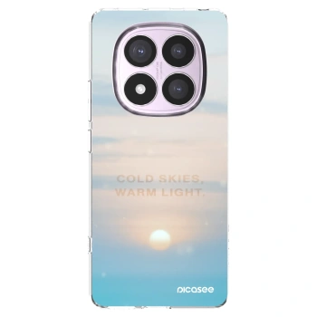 Picasee silikónový prehľadný obal pre Xiaomi Redmi Note 14 Pro 5G - COLD SKIES