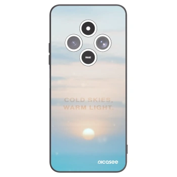 Picasee silikónový čierny obal pre Xiaomi Redmi 14C - COLD SKIES