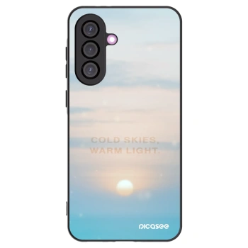 Picasee silikónový čierny obal pre Samsung Galaxy A56 5G A566B - COLD SKIES