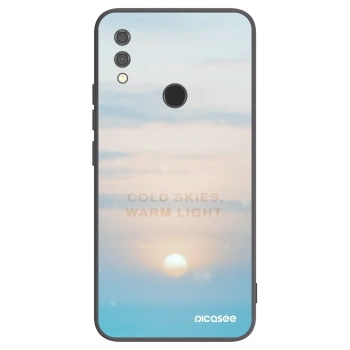 Picasee silikónový čierny obal pre Xiaomi Redmi Note 7 - COLD SKIES