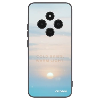 Picasee silikónový čierny obal pre Xiaomi Poco C75 - COLD SKIES