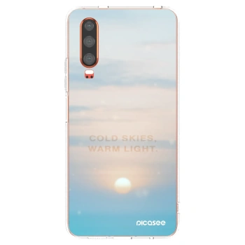 Picasee silikónový prehľadný obal pre Huawei P30 - COLD SKIES