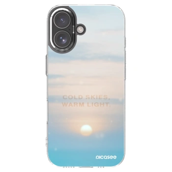 Picasee silikónový prehľadný obal pre Apple iPhone 17 - COLD SKIES