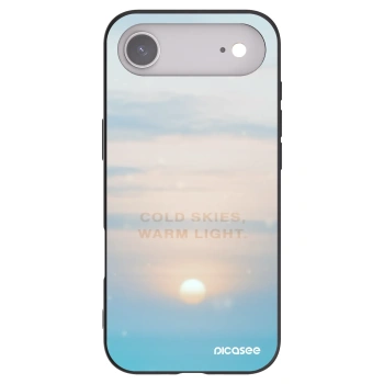 Picasee silikónový čierny obal pre Apple iPhone Air - COLD SKIES