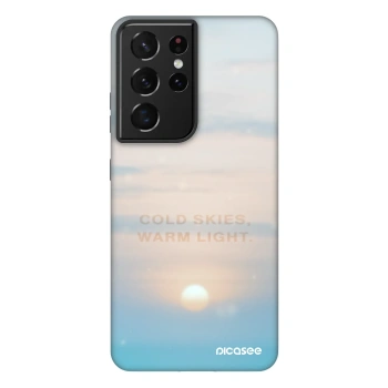 Picasee Fashion Case pre Samsung Galaxy S21 Ultra 5G G998B - COLD SKIES