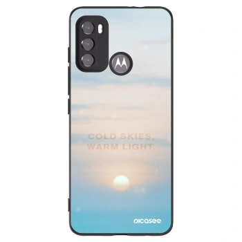 Picasee silikónový čierny obal pre Motorola Edge 60 5G - COLD SKIES