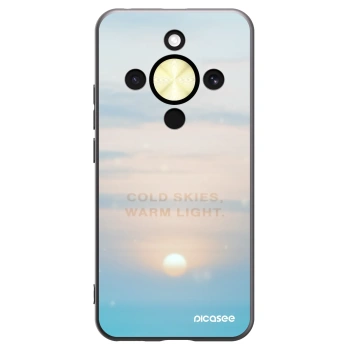 Picasee silikónový čierny obal pre Honor Magic8 Lite 5G - COLD SKIES
