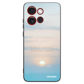 Picasee silikónový čierny obal pre Motorola Edge 60 Neo 5G - COLD SKIES