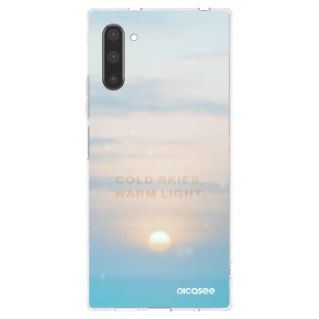 Picasee silikónový prehľadný obal pre Samsung Galaxy Note 10 N970F - COLD SKIES