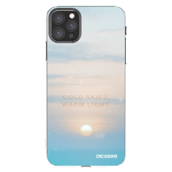 Picasee silikónový prehľadný obal pre Apple iPhone 11 Pro Max - COLD SKIES