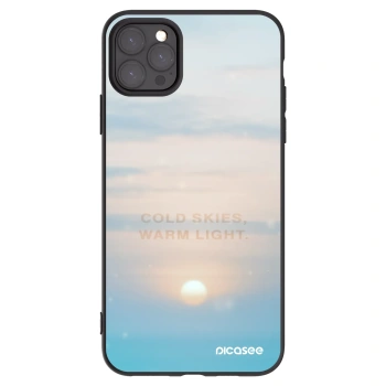 Picasee silikónový čierny obal pre Apple iPhone 11 Pro Max - COLD SKIES