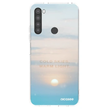 Picasee silikónový prehľadný obal pre Xiaomi Redmi Note 8 - COLD SKIES