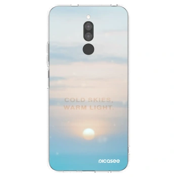 Picasee silikónový prehľadný obal pre Xiaomi Redmi 8 - COLD SKIES