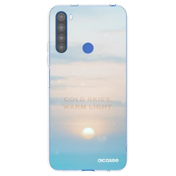 Picasee silikónový prehľadný obal pre Xiaomi Redmi Note 8T - COLD SKIES