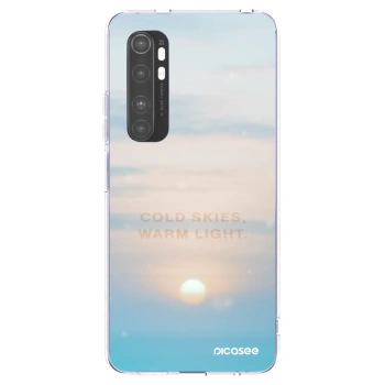 Picasee silikónový prehľadný obal pre Xiaomi Mi Note 10 Lite - COLD SKIES