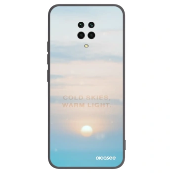 Picasee silikónový čierny obal pre Xiaomi Redmi Note 9S - COLD SKIES