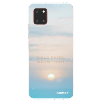 Picasee silikónový prehľadný obal pre Samsung Galaxy Note 10 Lite N770F - COLD SKIES
