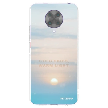 Picasee silikónový prehľadný obal pre Xiaomi Poco F2 Pro - COLD SKIES