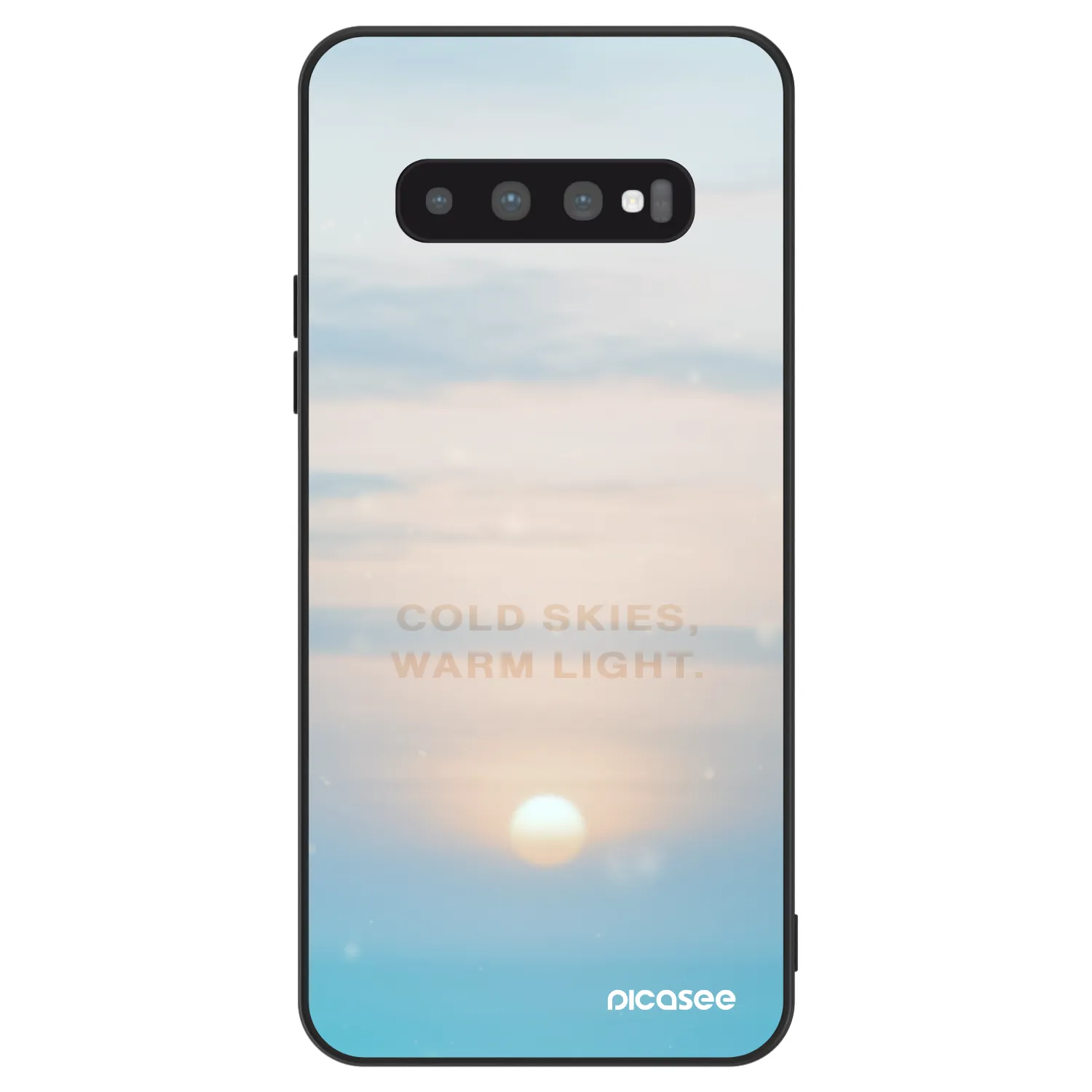 Picasee ULTIMATE CASE pro Samsung Galaxy S10 G973 - COLD SKIES