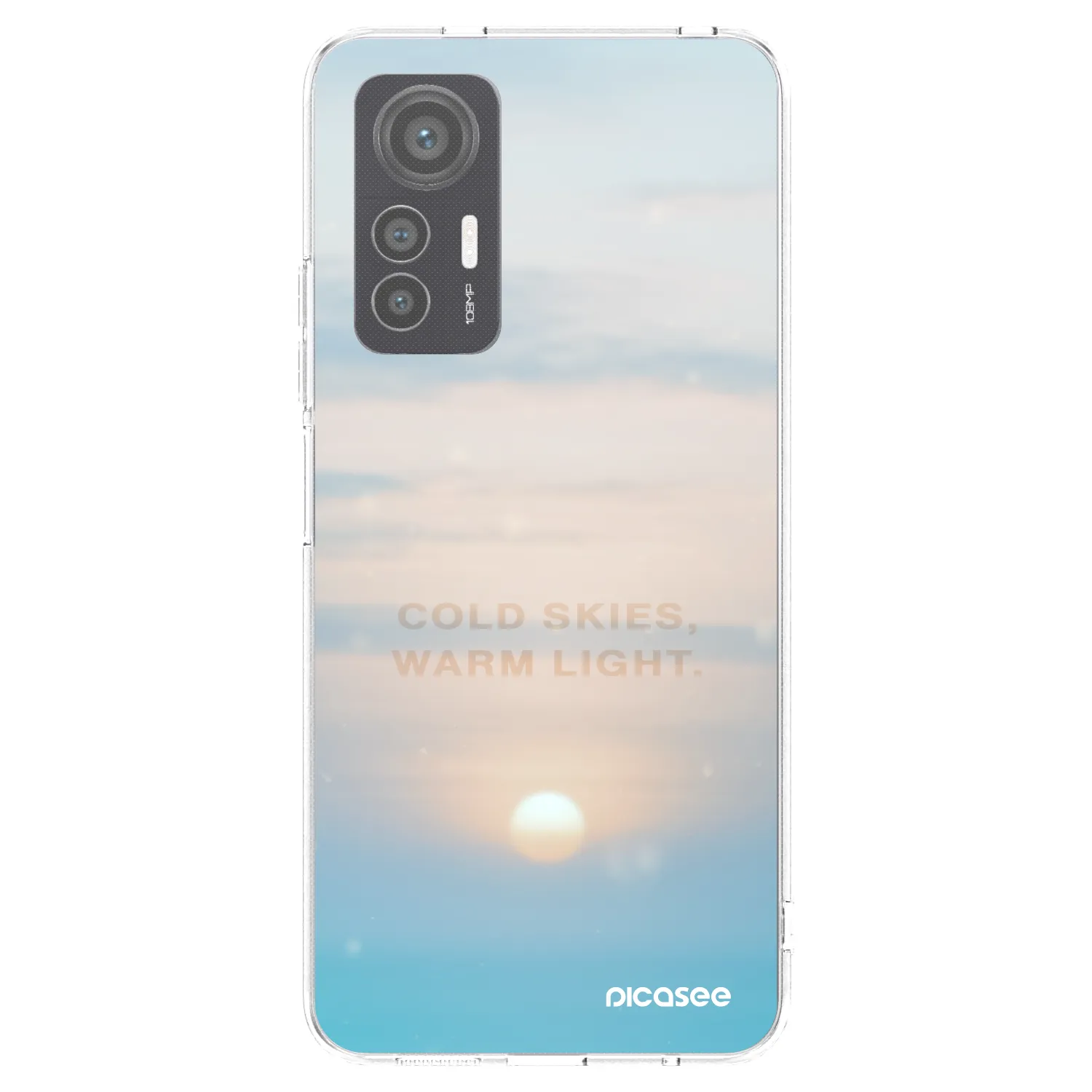 Picasee silikónový prehľadný obal pre Xiaomi 12 Lite - COLD SKIES