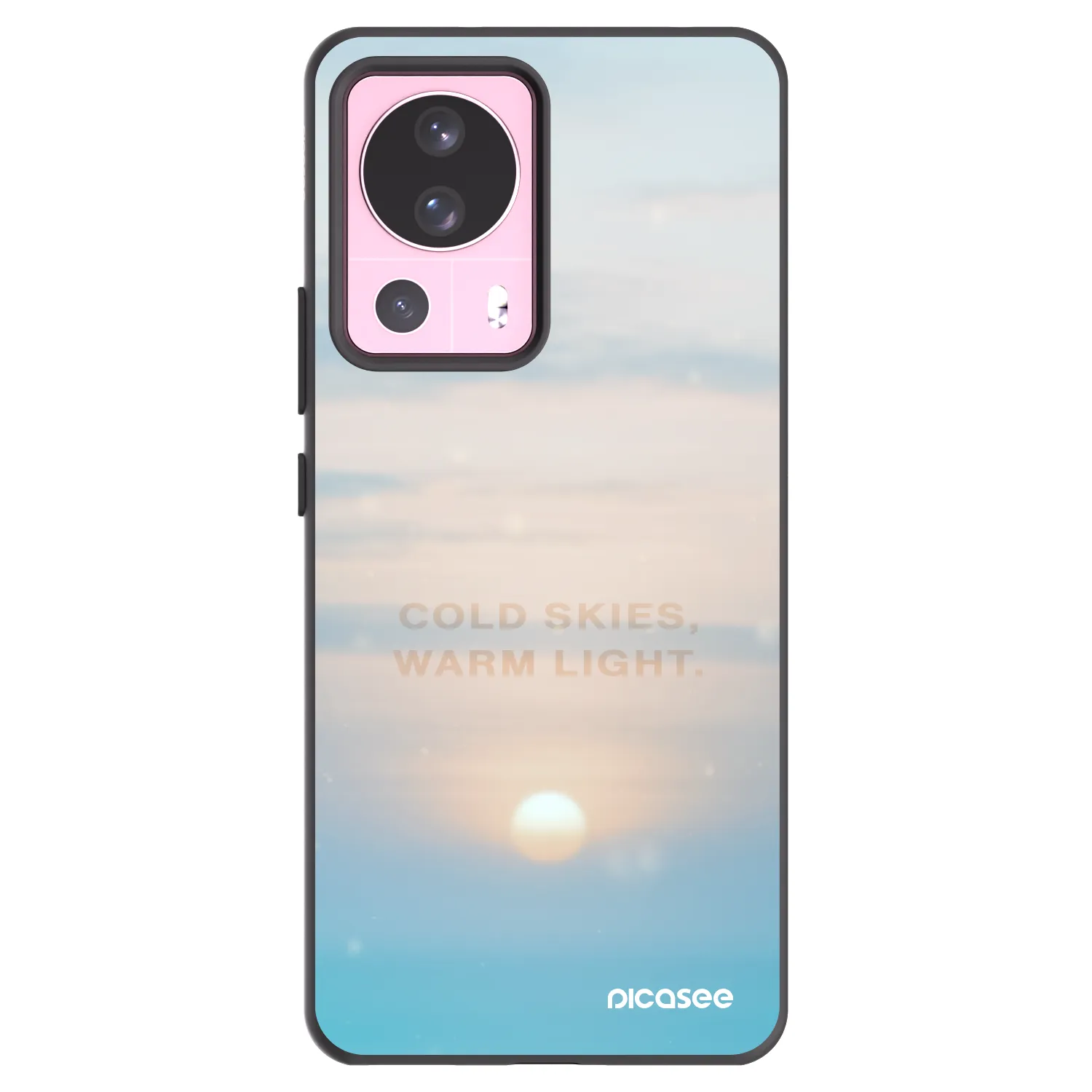 Picasee silikónový čierny obal pre Xiaomi 13 Lite - COLD SKIES