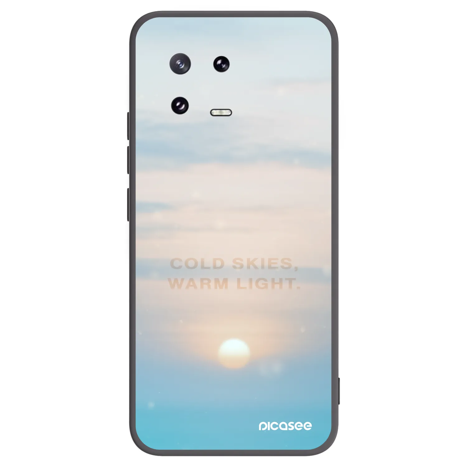Picasee silikónový čierny obal pre Xiaomi 13 Pro - COLD SKIES