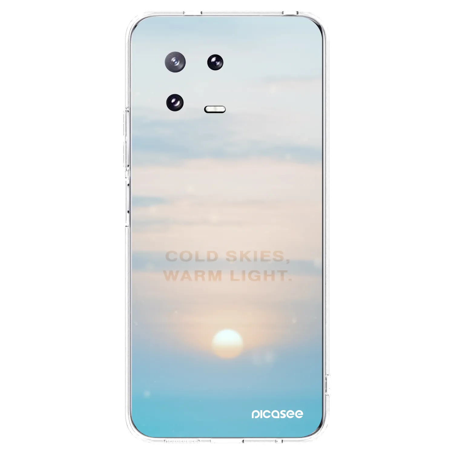 Picasee silikónový prehľadný obal pre Xiaomi 13 Pro - COLD SKIES