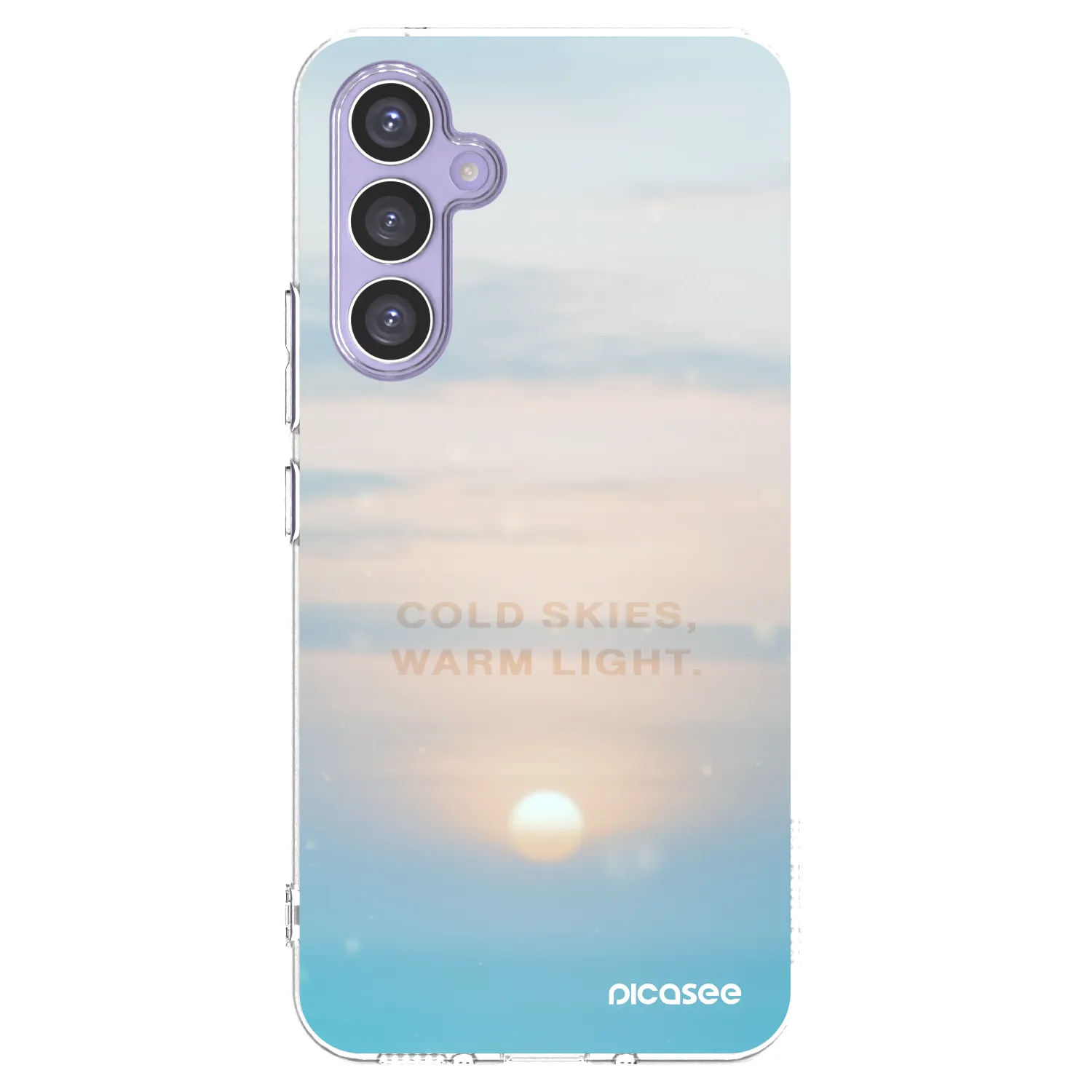 Picasee silikónový prehľadný obal pre Samsung Galaxy A54 5G A546B - COLD SKIES