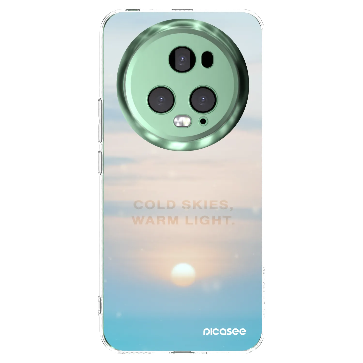 Picasee silikónový prehľadný obal pre Honor Magic5 Pro - COLD SKIES