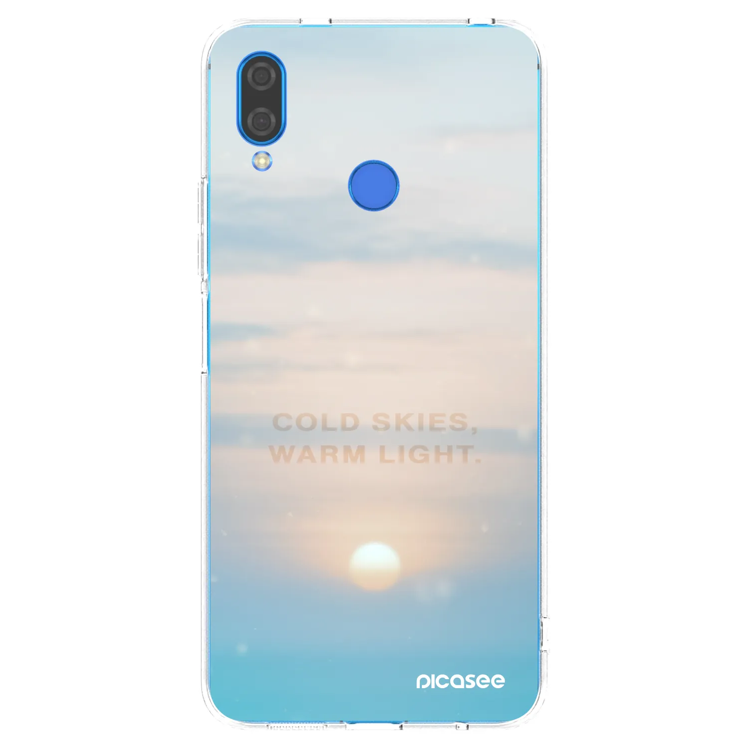 Picasee silikónový prehľadný obal pre Huawei Nova 3 - COLD SKIES