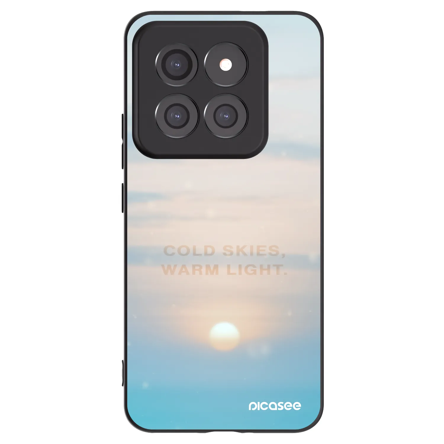 Picasee silikónový čierny obal pre Xiaomi 14 Pro - COLD SKIES