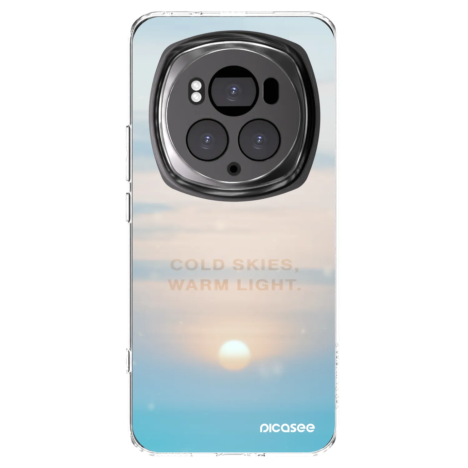 Picasee silikónový prehľadný obal pre Honor Magic6 Pro - COLD SKIES