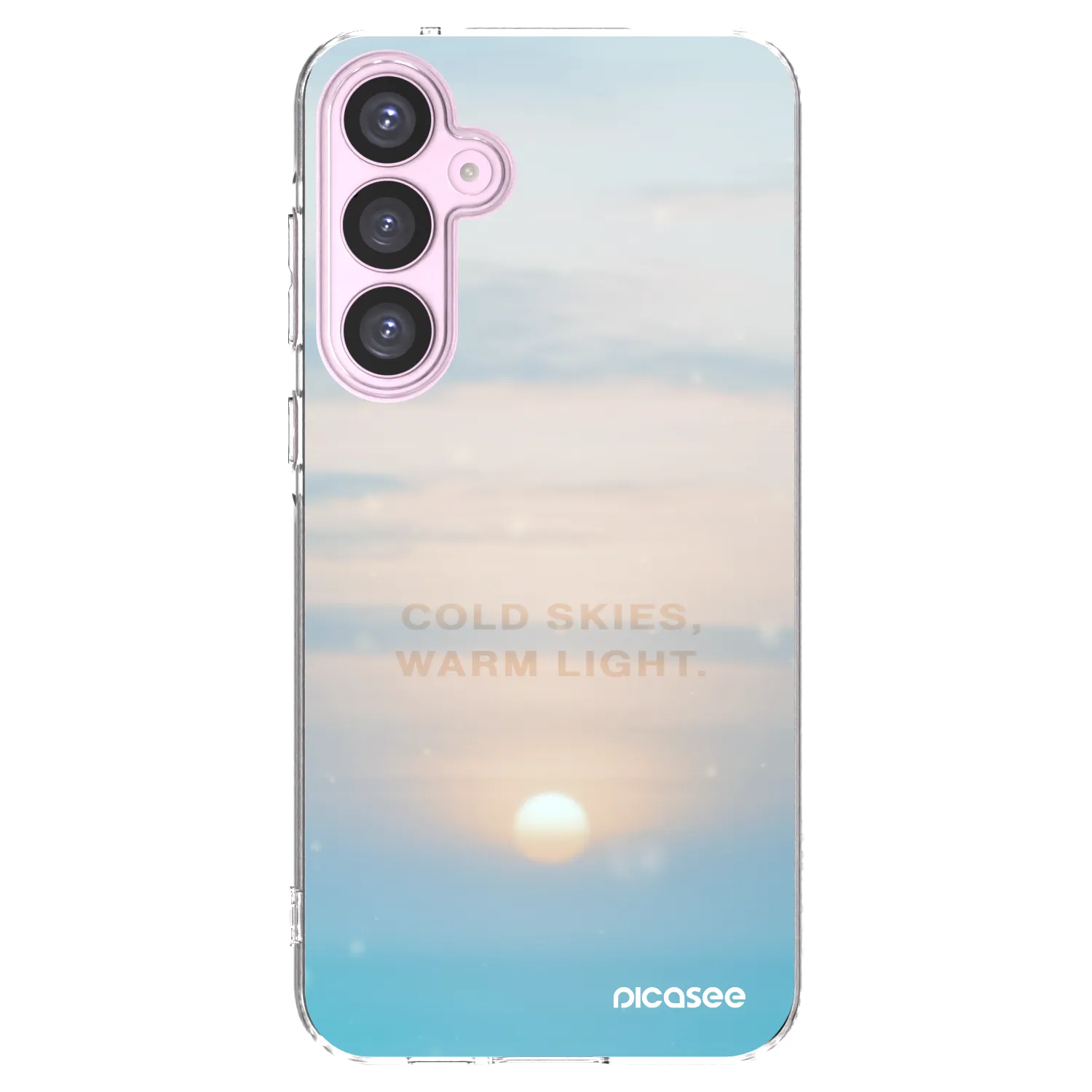 Picasee silikónový prehľadný obal pre Samsung Galaxy A55 5G A556B - COLD SKIES