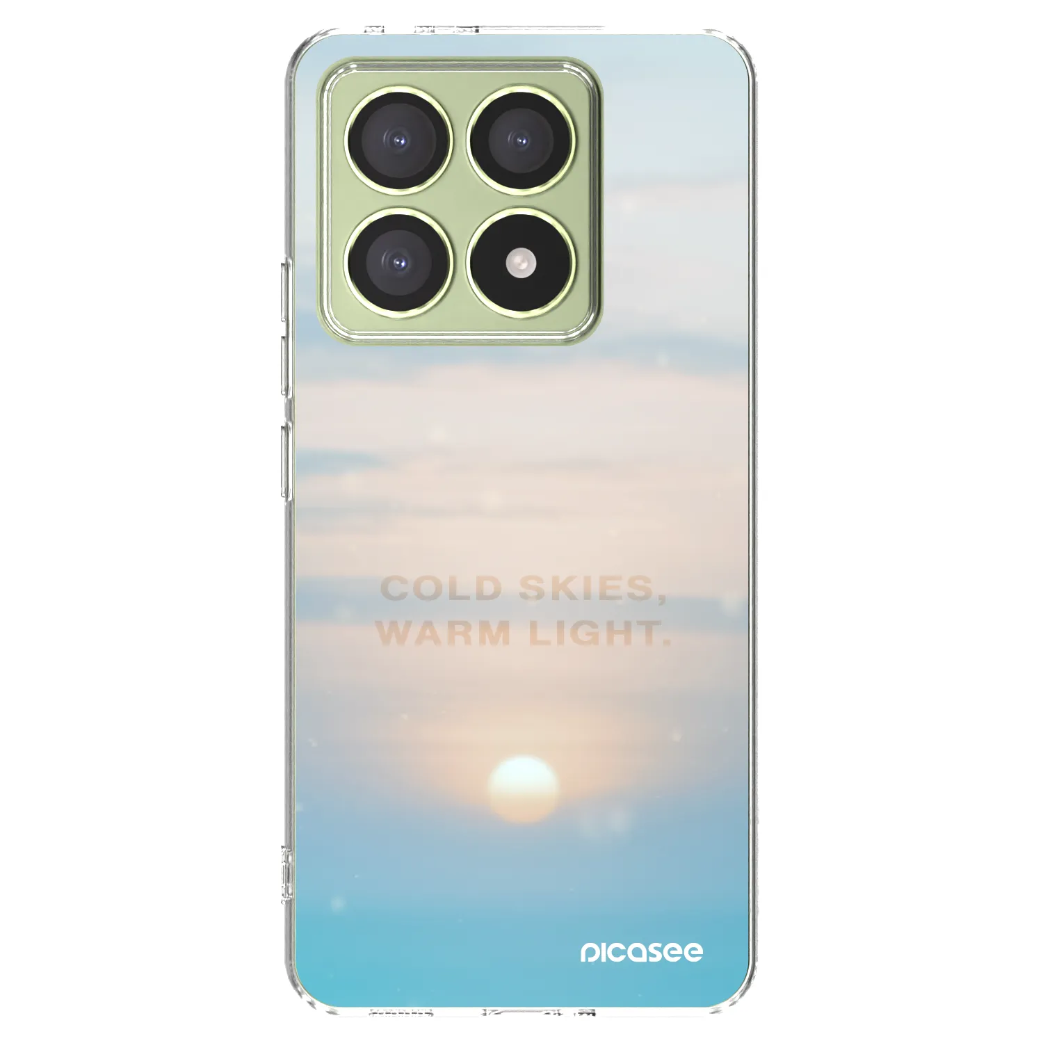 Picasee silikónový prehľadný obal pre Xiaomi 14T - COLD SKIES