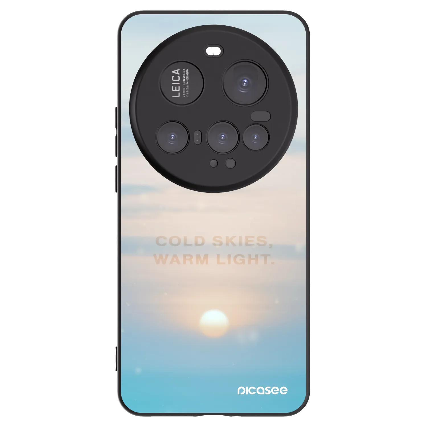 Picasee silikónový čierny obal pre Xiaomi 15 Ultra - COLD SKIES