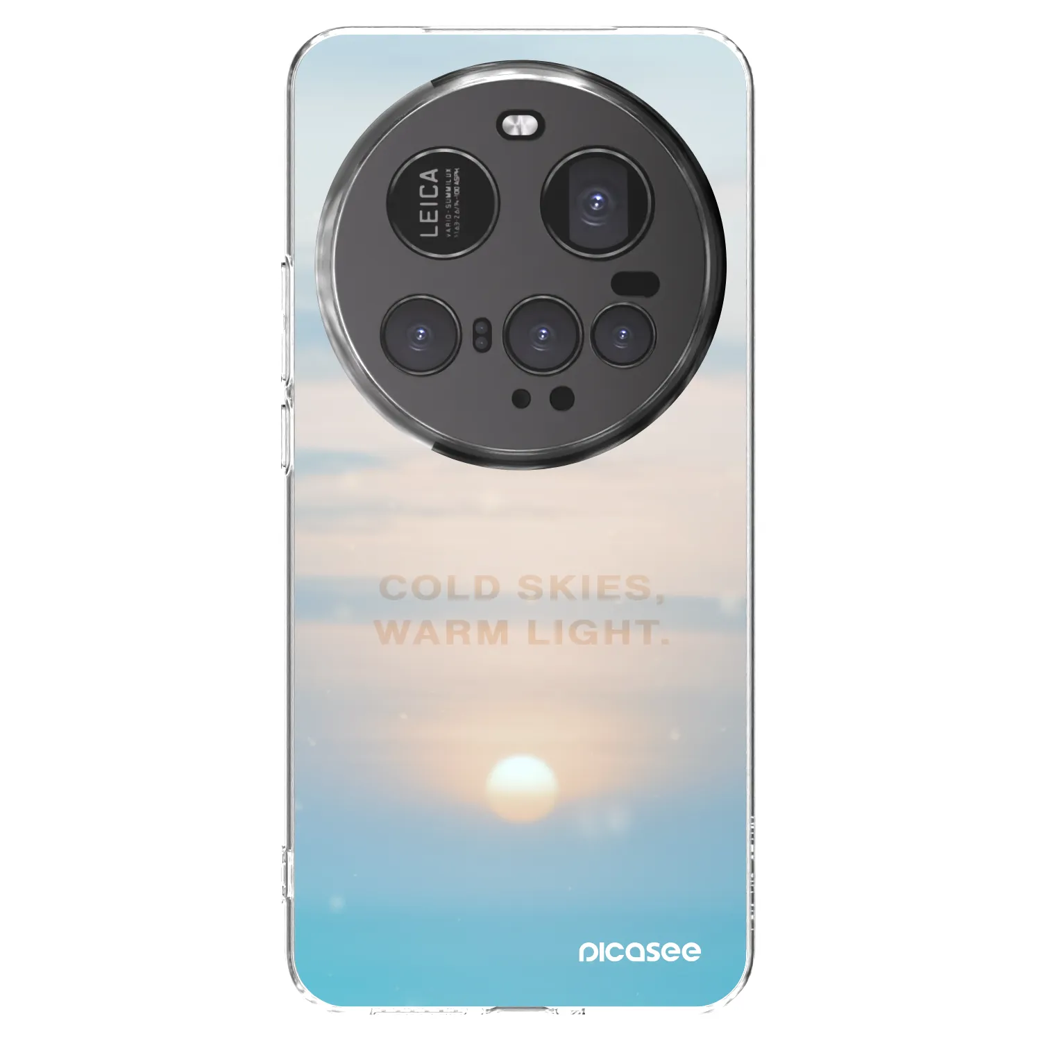 Picasee silikónový prehľadný obal pre Xiaomi 15 Ultra - COLD SKIES