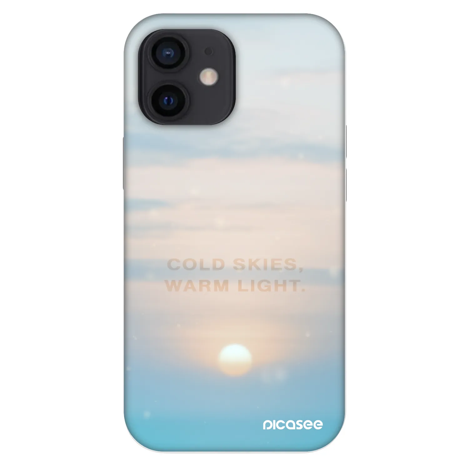 Picasee Fashion Case pre Apple iPhone 12 mini - COLD SKIES
