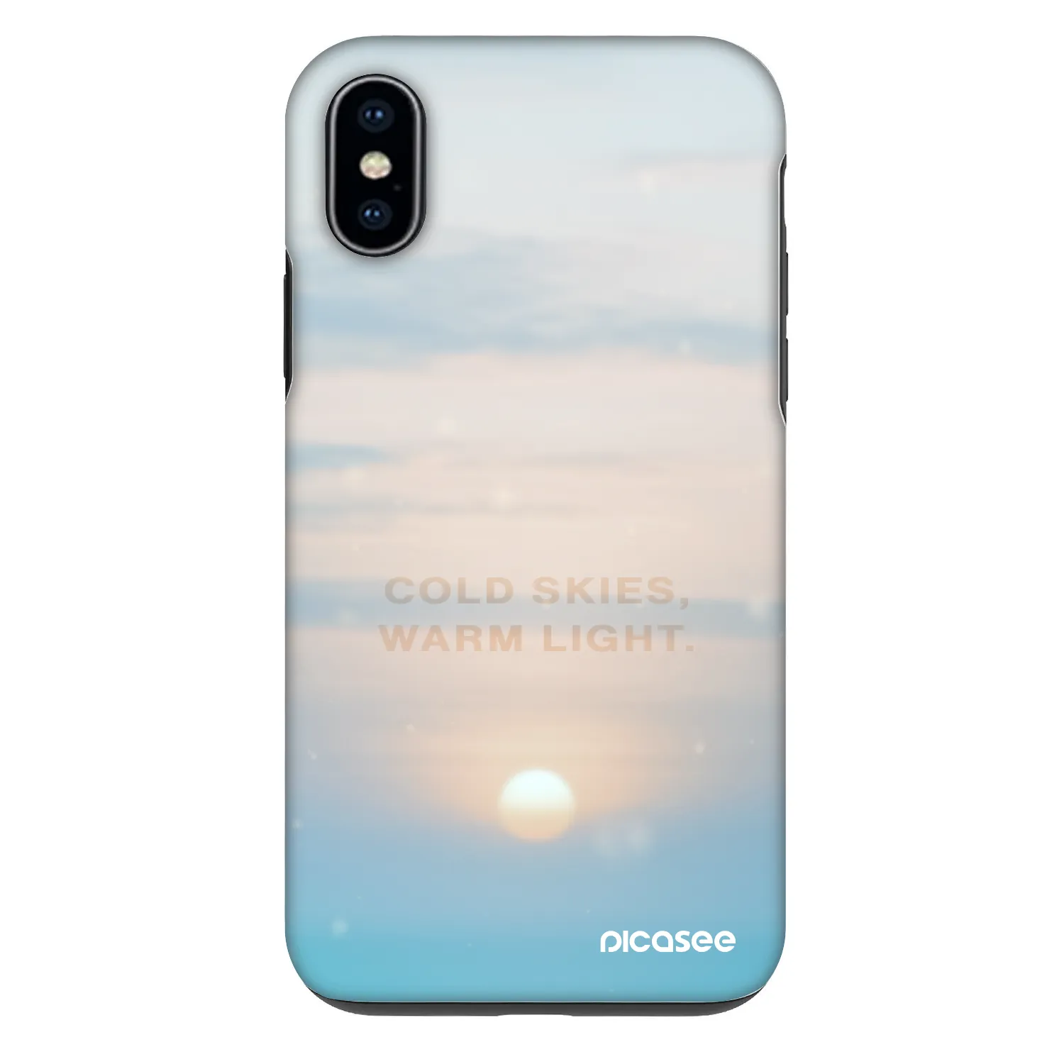 Fashion Case pre Apple iPhone X/XS - COLD SKIES