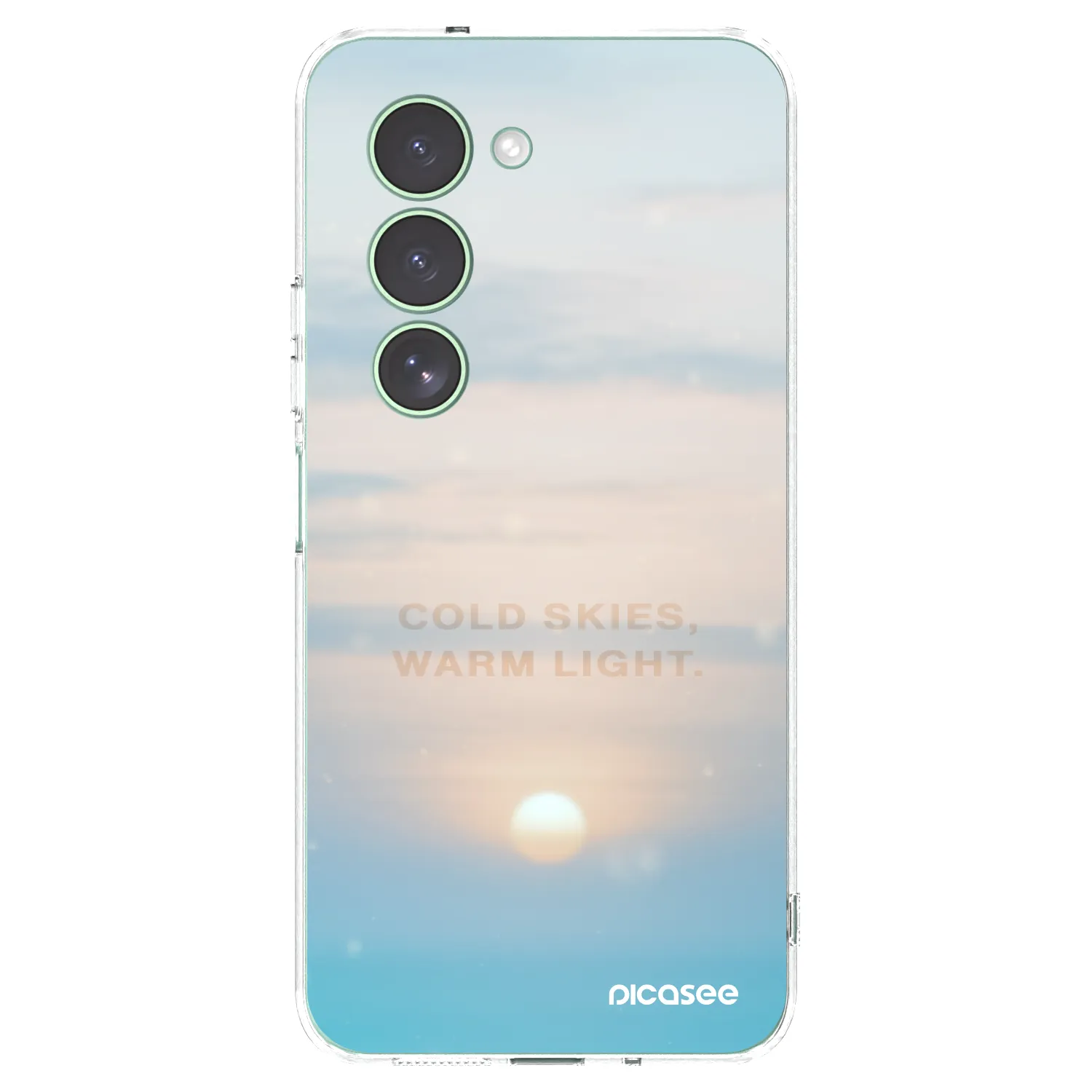 Picasee silikónový prehľadný obal pre Xiaomi Redmi 15 5G - COLD SKIES