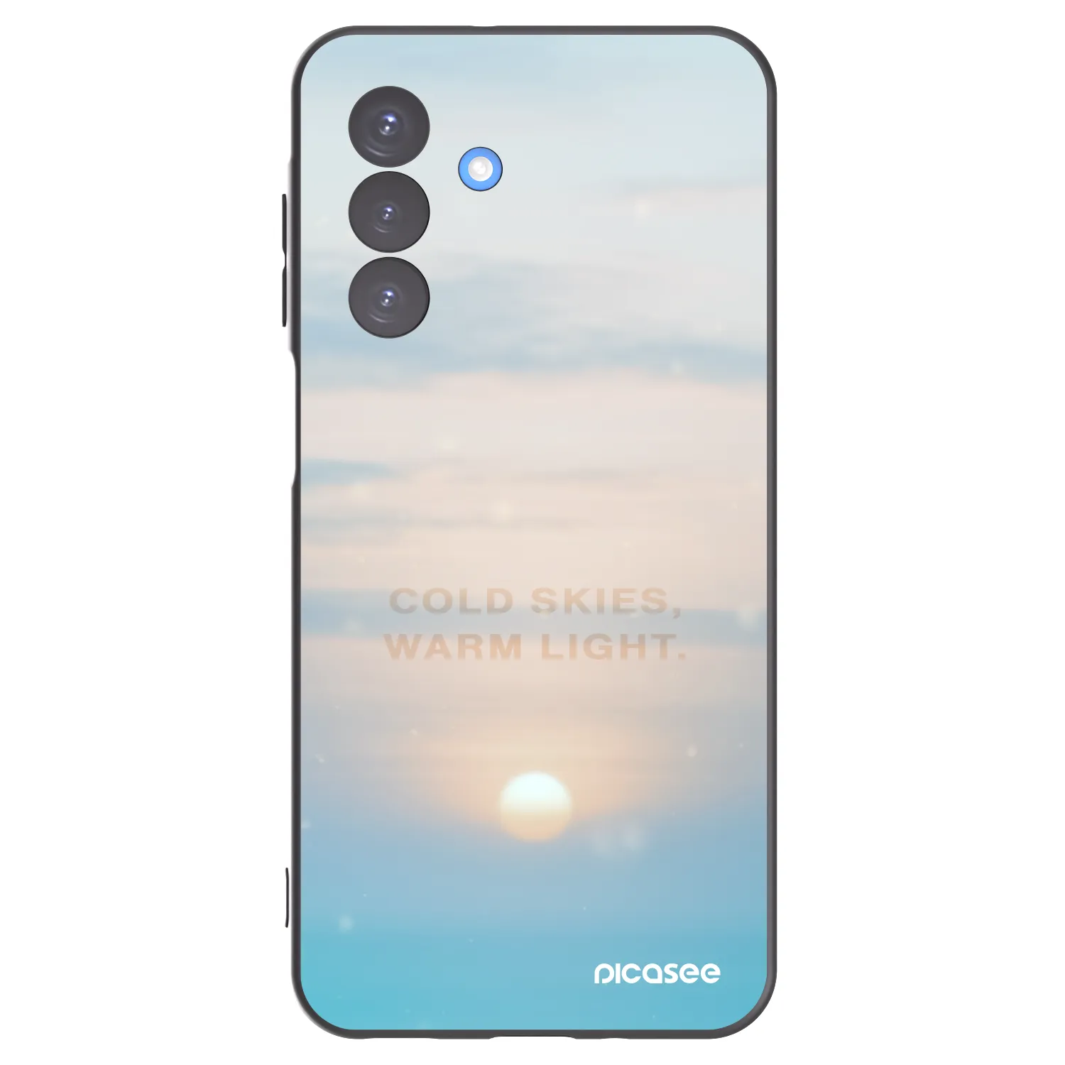 Picasee silikónový čierny obal pre Samsung Galaxy A17 5G - COLD SKIES