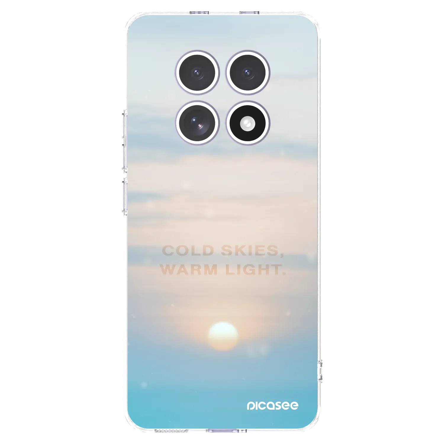 Picasee silikónový prehľadný obal pre Xiaomi Redmi Note 15 - COLD SKIES