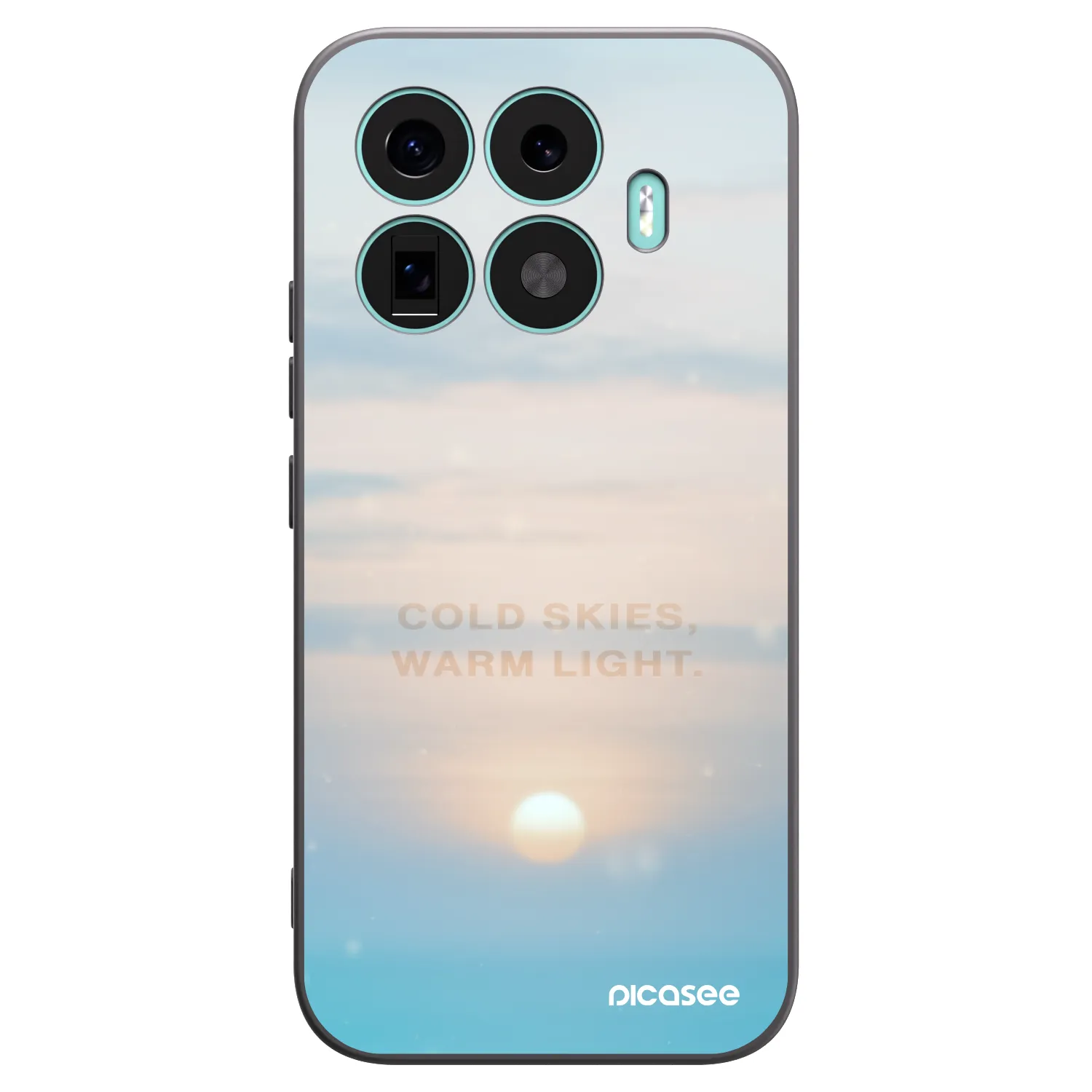 Picasee silikónový čierny obal pre Xiaomi 17T - COLD SKIES